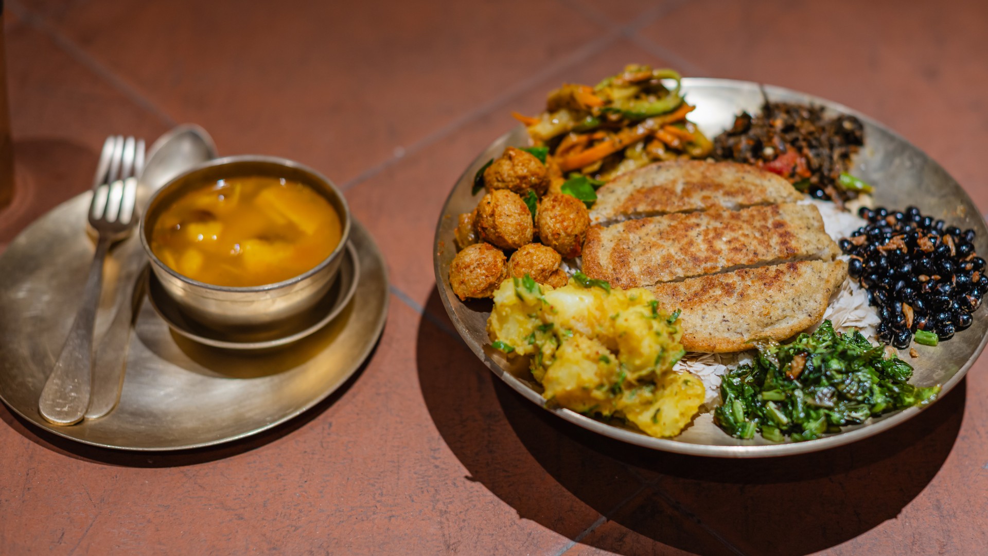 Traditional Newari Bhoye Feasts